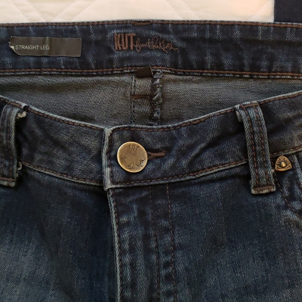 KUT Straight Leg Jeans